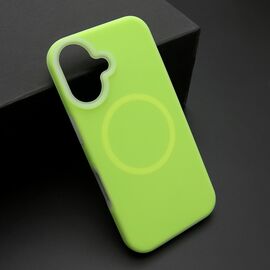 Futrola PASTEL COLOR MagSafe - iphone 16 (6.1) zelena (MS).