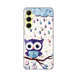 Silikonska futrola PRINT Skin - Samsung A556 Galaxy A55 5G Owl.