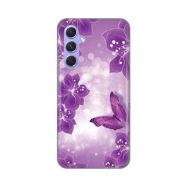 Silikonska futrola PRINT - Samsung A546B Galaxy A54 5G Butterfly And Flowers.