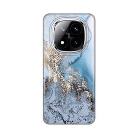Silikonska futrola PRINT - Xiaomi Redmi Note 14 Pro Plus 5G (EU) Blue Gold Marble.