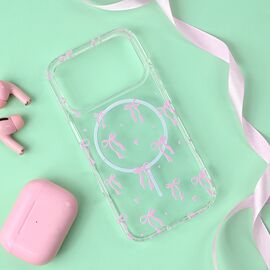 Futrola print Magsafe - iPhone 17 Pro Cute Bow.