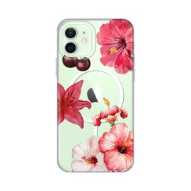 Futrola print Magsafe - iPhone 12/12 Pro 6.1 Hibiscus.