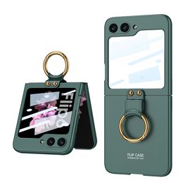 Futrola SMOOTH RING - Samsung F741B/F761B Galaxy Z Flip 6 5G/Z Flip 7 FE 5G zelena (GKK case) (MS).