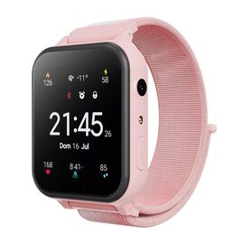 Smart watch CANYON Alfie KW-37, Kids, 1.69", GPS, nano SIM, 32+32MB, GSM, 400mAh, pink.
