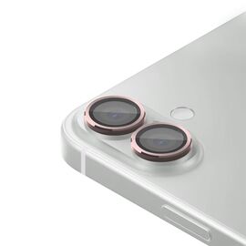 Folija - zastitu kamere RING za iPhone 16 (6.1)/16 Plus (6.7) pink (MS).