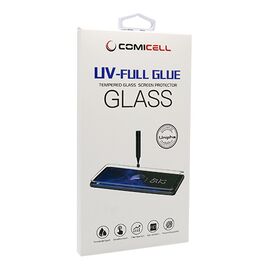 Zastitna folija za ekran GLASS 3D MINI UV-FULL GLUE - Samsung N975F Galaxy Note 10 Plus zakrivljena providna (bez UV lampe) (MS).