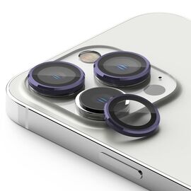 Folija - zastitu kamere RING za iPhone 15 Pro (6.1)/iPhone 15 Pro Max (6.7) ljubicasta (MS).