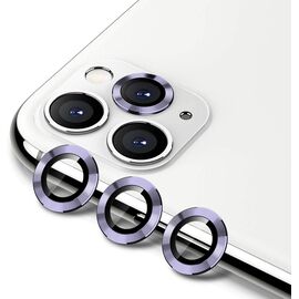 Folija - zastitu kamere RING za Iphone 11 Pro/11 Pro Max ljubicasta (MS).