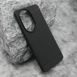 Silikonska futrola BRUSHED - Huawei Honor 200 Pro crna (MS).