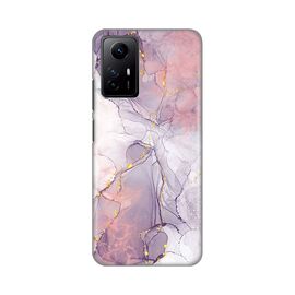Silikonska futrola PRINT - Xiaomi Redmi Note 12S (EU) Pink Marble.