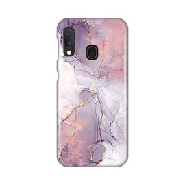 Silikonska futrola PRINT - Samsung A202 Galaxy A20E Pink Marble.