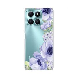 Silikonska futrola PRINT Skin - Huawei Honor X6a Blue Roses.