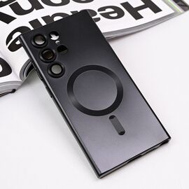 Futrola Magsafe Chrome - Samsung S928B Galaxy S24 Ultra crna.