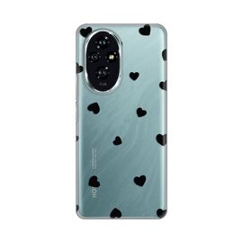 Silikonska futrola PRINT Skin - Huawei Honor 200 Hearts.