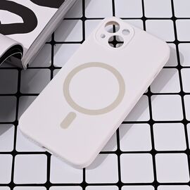 Futrola Magsafe Pure color - iPhone 13 bela.