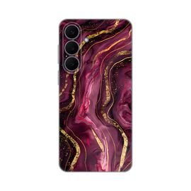 Silikonska futrola PRINT - Samsung S731B Galaxy S25 Fe Burgundy.