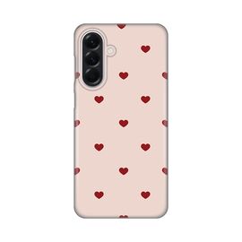 Silikonska futrola PRINT - Samsung A566 Galaxy A56 5G Beige Hearts.