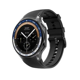 Smart watch DT Watch X crni (crna silikonska i crna kozna narukvica) (MS).