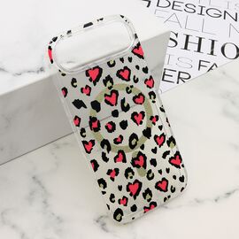 Futrola LEOPARD MagSafe - iPhone 17 Air roze (MS).