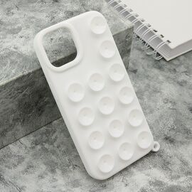 Futrola OCTOBUDDY - iPhone 13 (6.1)/iPhone 14 (6.1) bela (MS).