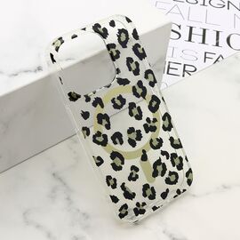 Futrola LEOPARD MagSafe - iPhone 15 Pro (6.1) crna (MS).