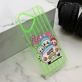 Futrola print PARTY - iPhone 16 (6.1) zelena LBB004 (MS).