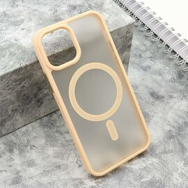 Futrola SILKY MAGSAFE mat - Iphone 12/12 Pro (6.1) roze (MS).