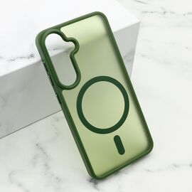 Futrola SILKY MAGSAFE mat - Samsung S921 Galaxy S24 5G zelena (MS).