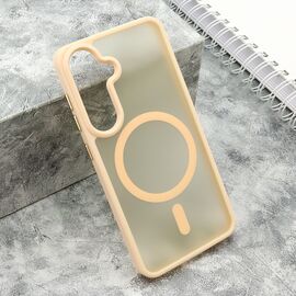 Futrola SILKY MAGSAFE mat - Samsung S921 Galaxy S24 5G roze (MS).