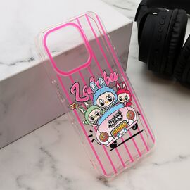 Futrola print PARTY - iPhone 16 Pro (6.3) pink LBB004 (MS).