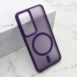 Futrola SILKY MAGSAFE II - Samsung S921 Galaxy S24 5G ljubicasta (MS).