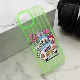 Futrola print PARTY - iPhone 13 (6.1) zelena LBB004 (MS).