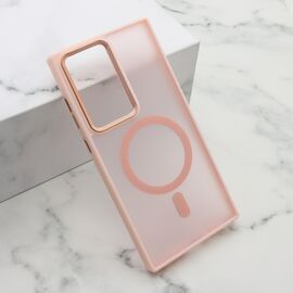 Futrola SILKY MAGSAFE II - Samsung Galaxy S23 Ultra roze (MS).