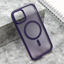 Futrola SILKY MAGSAFE mat - iPhone 11 (6.1) ljubicasta (MS).