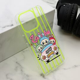 Futrola print PARTY - iPhone 15 Pro (6.1) zuta LBB004 (MS).