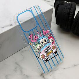 Futrola print PARTY - iPhone 15 Pro (6.1) plava LBB004 (MS).