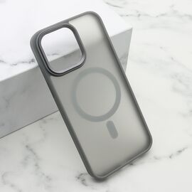 Futrola SILKY MAGSAFE II - iPhone 15 Pro Max (6.7) siva (MS).
