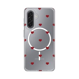Futrola print Magsafe - Samsung A175 Galaxy A17 Red Hearts.