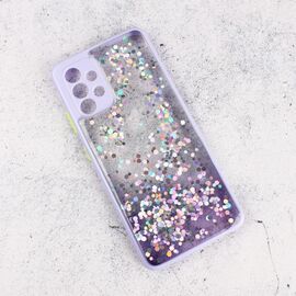 Futrola Frame Glitter - Samsung A325 Galaxy A32 4G (EU) ljubicasta.