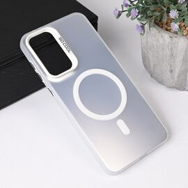 Futrola Magsafe providna - Samsung A566 Galaxy A56 5G srebrna.