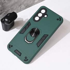 Futrola Hard Ring - Samsung A566 Galaxy A56 5G tamno zelena.