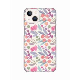 Silikonska futrola PRINT - iPhone 13 Watercolor Flowers.
