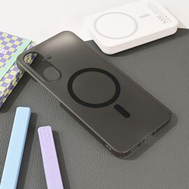 Futrola Magsafe mat PC - Samsung A566 Galaxy A56 5G crna.