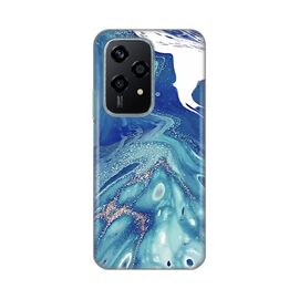 Silikonska futrola PRINT - Huawei Honor 200 Lite Blue Marble.