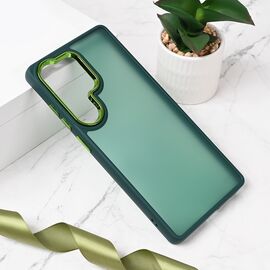 Futrola Shining Camera - Samsung S938 Galaxy S25 Ultra tamno zelena.