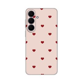 Silikonska futrola PRINT - Samsung S731B Galaxy S25 Fe Beige Hearts.