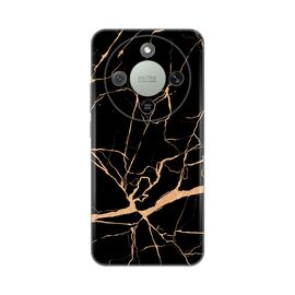 Silikonska futrola PRINT - Huawei Honor Magic 8 Lite All black (crni).