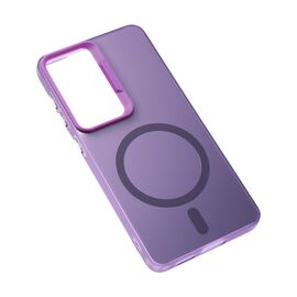 Futrola Magsafe providna - Samsung S941 Galaxy S26 ljubicasta.