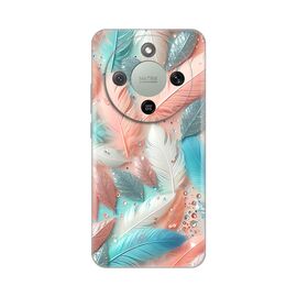 Silikonska futrola PRINT - Huawei Honor Magic 8 Lite Pastel Feathers.