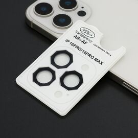 Folija - zastitu kamere OCTAGON za iPhone 16 Pro (6.3)/16 Pro Max (6.9) crna (MS).
